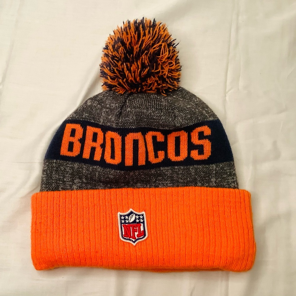 Denver Broncos NFL Team Beanie NWOT